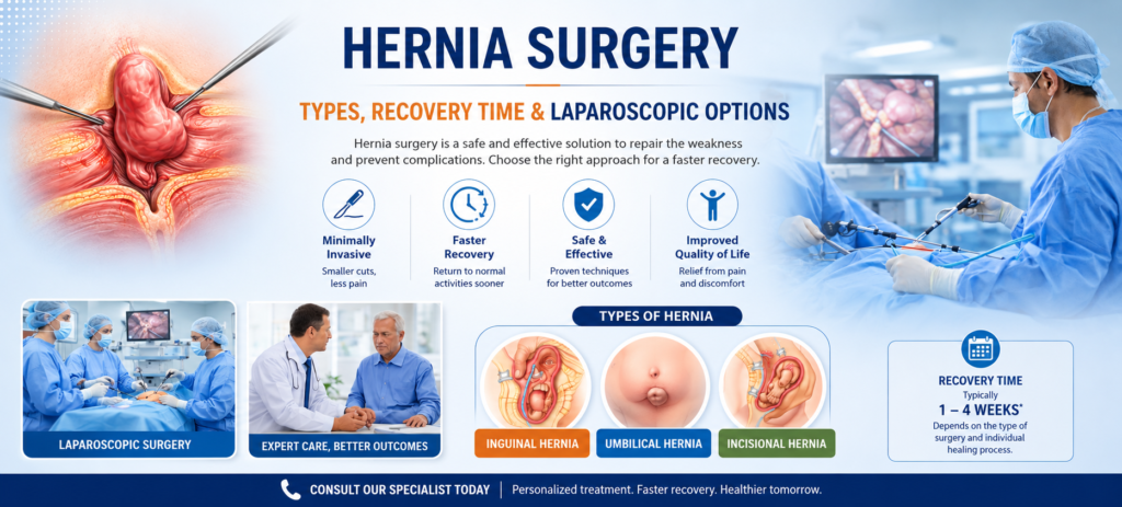 Laparoscopic Hernia Surgery |Thane