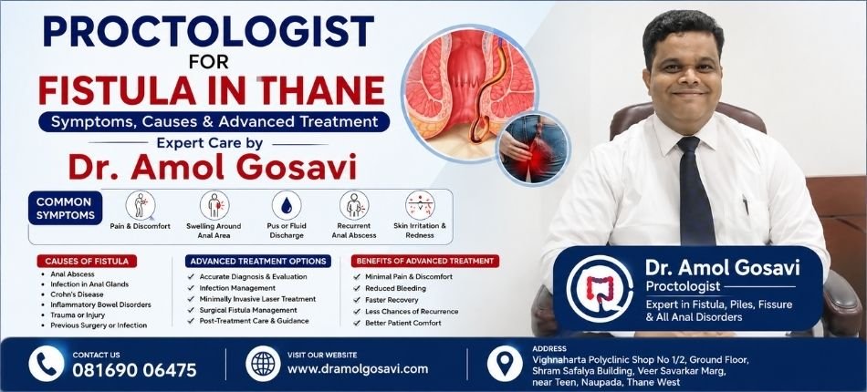 Proctologist for Fistula in Thane | Dr. Amol Gosavi