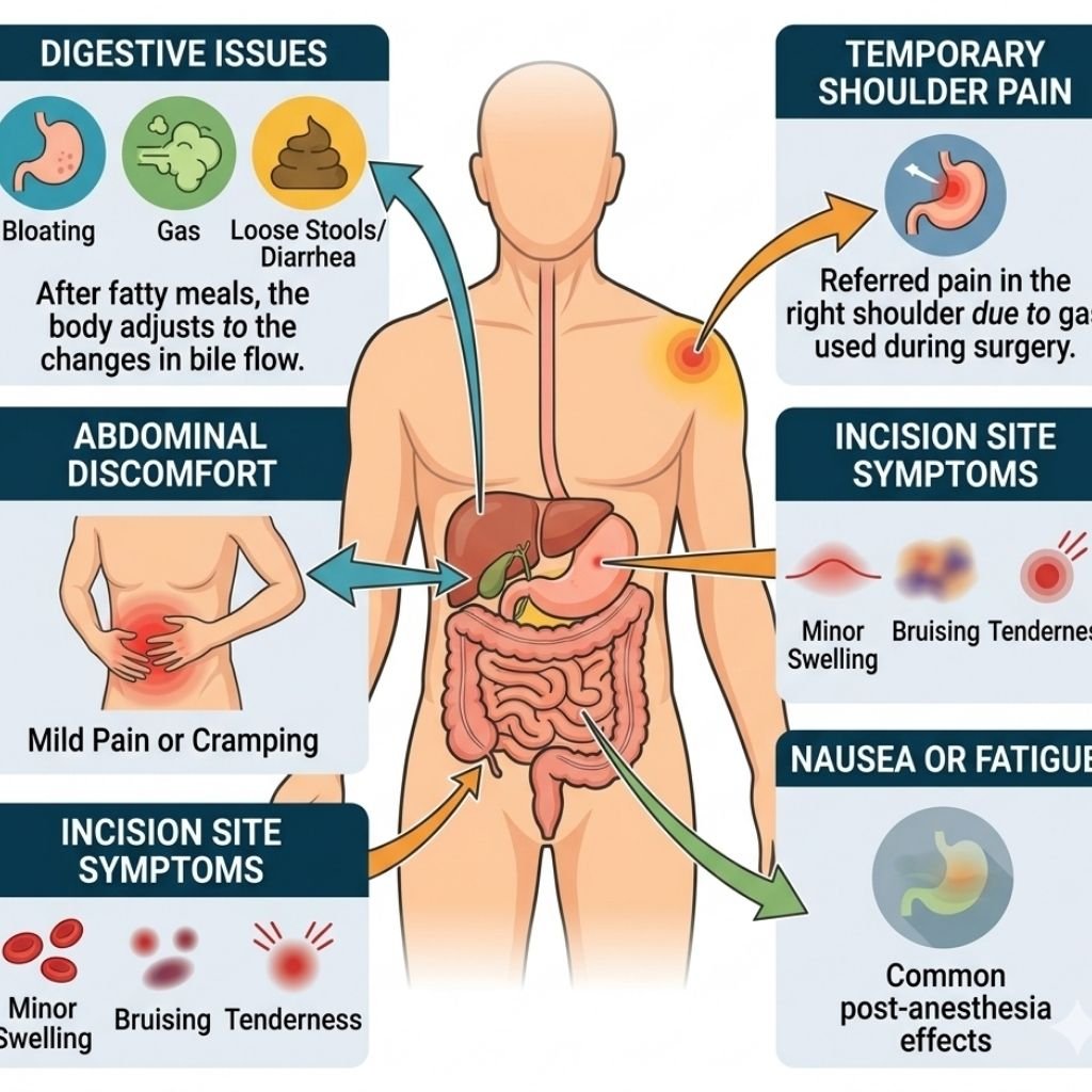 Symptoms of Cholecystectomy
