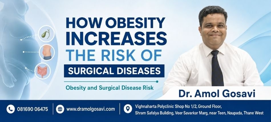 Obesity and Surgical Disease Risk | Dr. Amol Gosavi