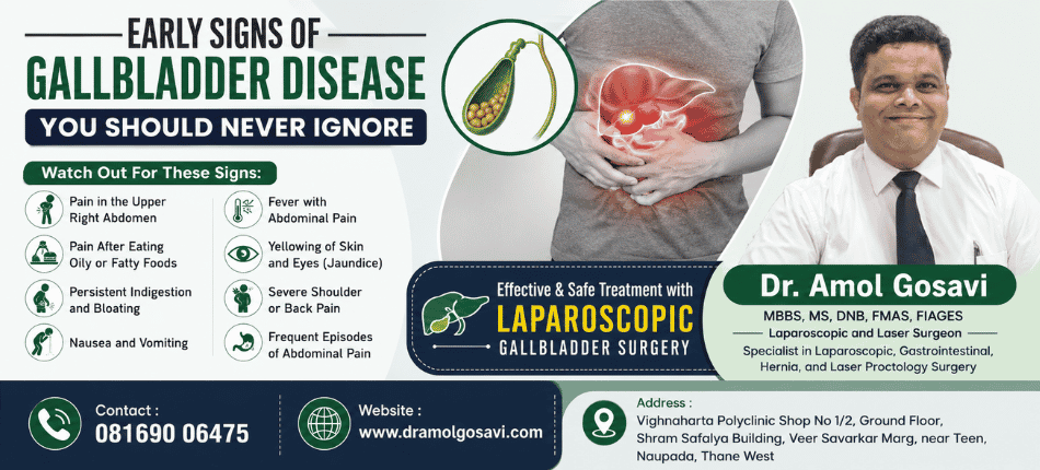 Laser Proctologist in Thane | Dr. Amol Gosavi Laparoscopic gallbladder surgery | Dr. Amol Gosavi