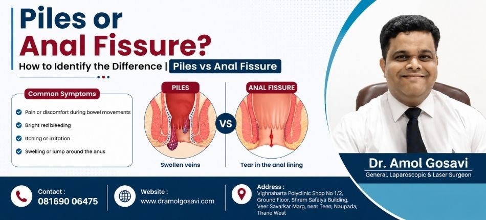 Piles vs Anal Fissure | Dr. Amol Gosavi