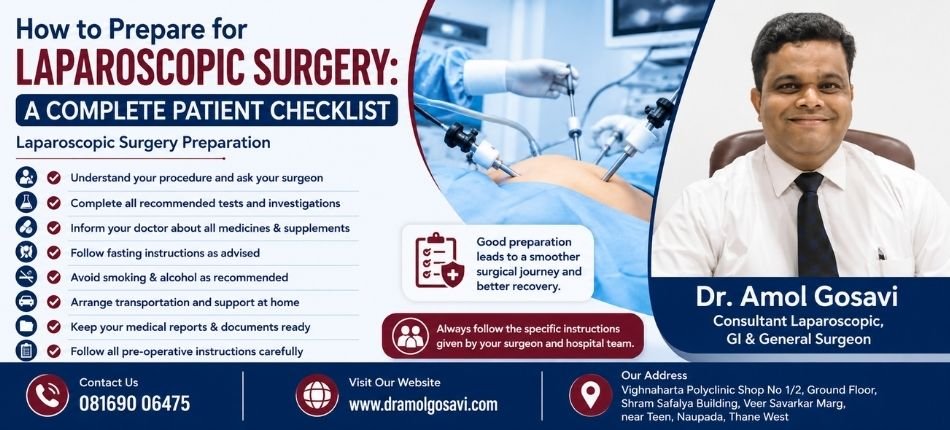 Laparoscopic Surgery Preparation | Dr. Amol Gosavi