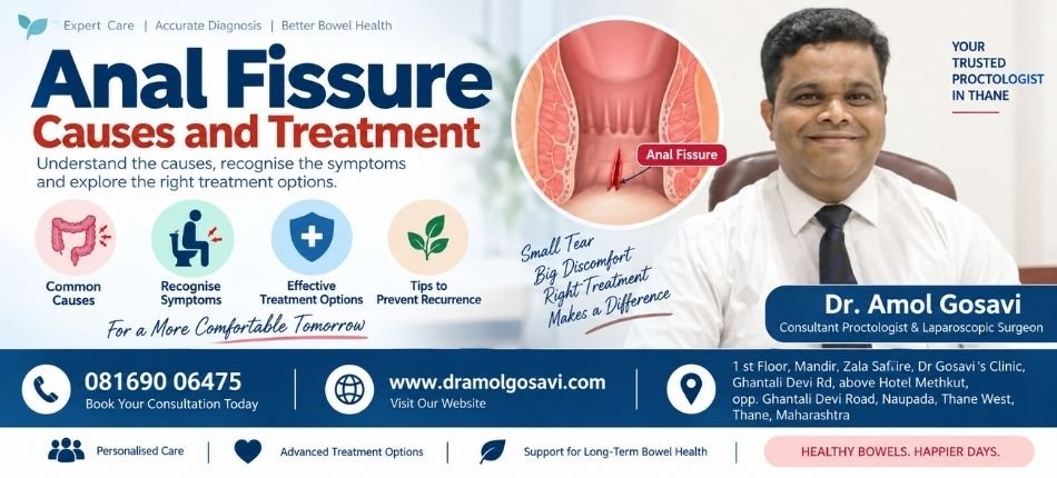 Anal Fissure Causes and Treatment | Dr. Amol Gosavi