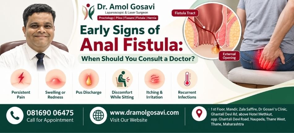 Anal Fistula Symptoms in Thane | Dr. Amol Gosavi