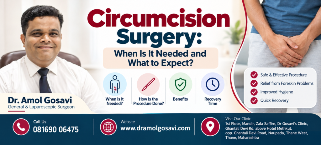 Circumcision Surgery in Thane | Dr. Amol Gosavi